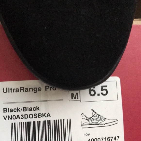 >💟ULTRA RANGE PRO CUSH LITE BLACK SUEDE WORLD’S #1 SKATEBOARD🛹 BRAND NEW VANS - Picture 7 of 13